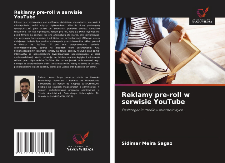 Libro Reklamy pre-roll w serwisie YouTube Sidimar Meira Sagaz