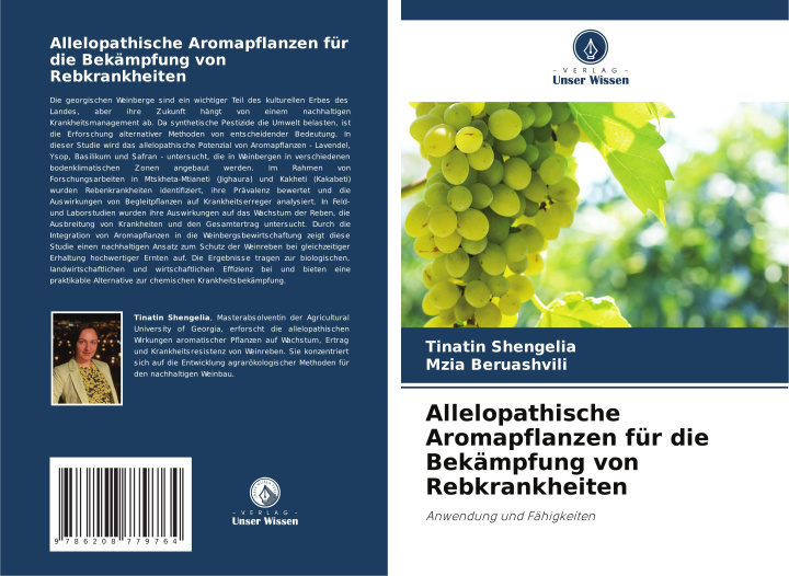 Libro Allelopathische Aromapflanzen für die Bekämpfung von Rebkrankheiten Mzia Beruashvili