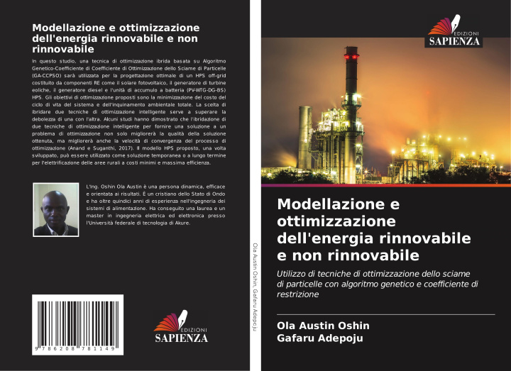 Libro Modellazione e ottimizzazione dell'energia rinnovabile e non rinnovabile Gafaru Adepoju