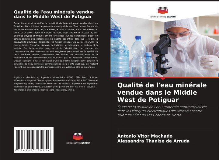 Knjiga Qualité de l'eau minérale vendue dans le Middle West de Potiguar Alessandra Thanise de Arruda