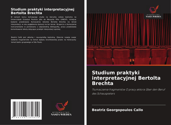 Knjiga Studium praktyki interpretacyjnej Bertolta Brechta Beatriz Georgopoulos Calló