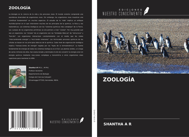 Knjiga ZOOLOGÍA 