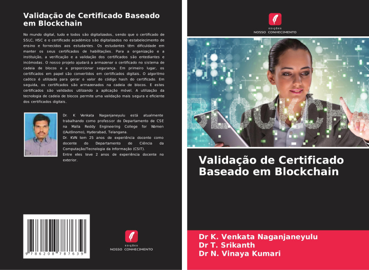 Kniha Validaç?o de Certificado Baseado em Blockchain T. Srikanth