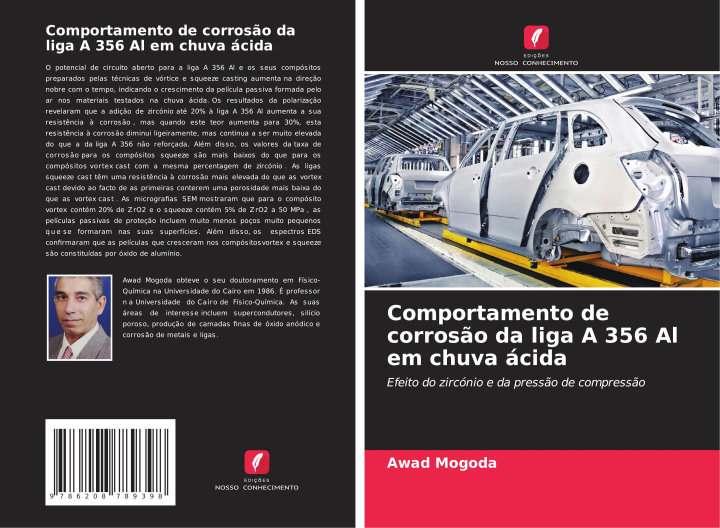 Kniha Comportamento de corros?o da liga A 356 Al em chuva ácida Awad Mogoda