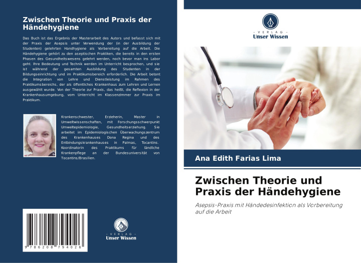 Libro Zwischen Theorie und Praxis der Händehygiene Ana Edith Farias Lima