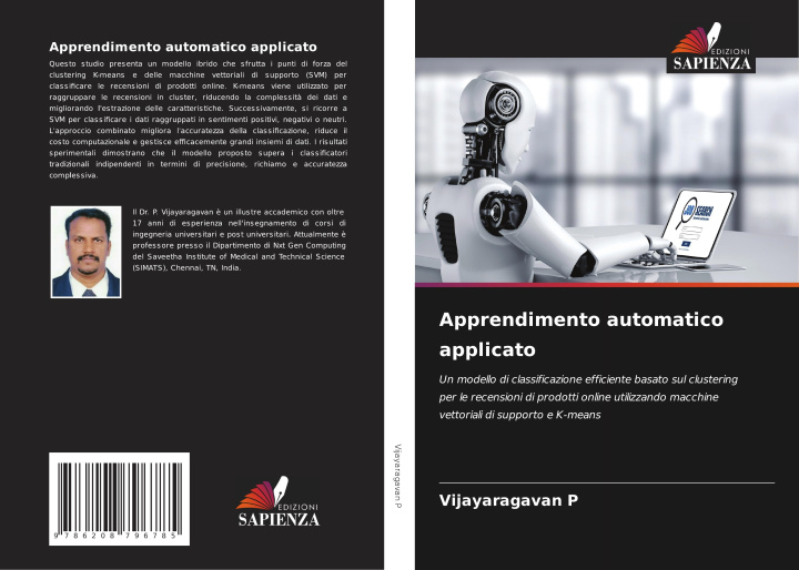 Kniha Apprendimento automatico applicato Vijayaragavan P