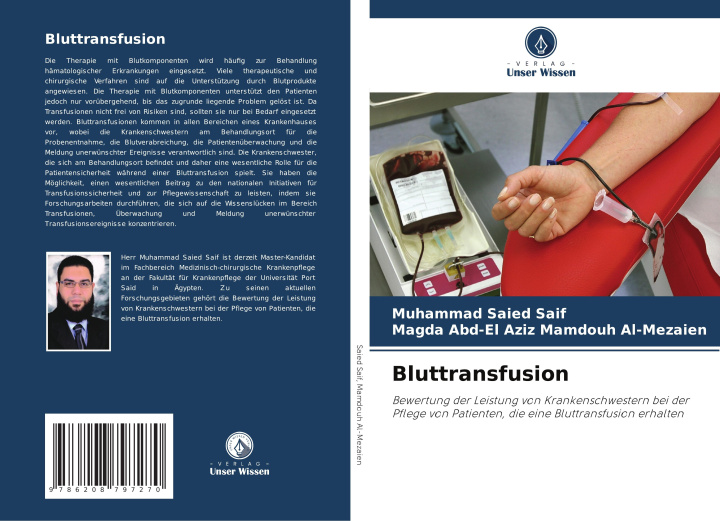 Kniha Bluttransfusion Magda Abd-El Aziz Mamdouh Al-Mezaien
