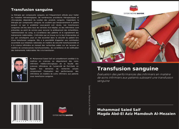 Kniha Transfusion sanguine Magda Abd-El Aziz Mamdouh Al-Mezaien