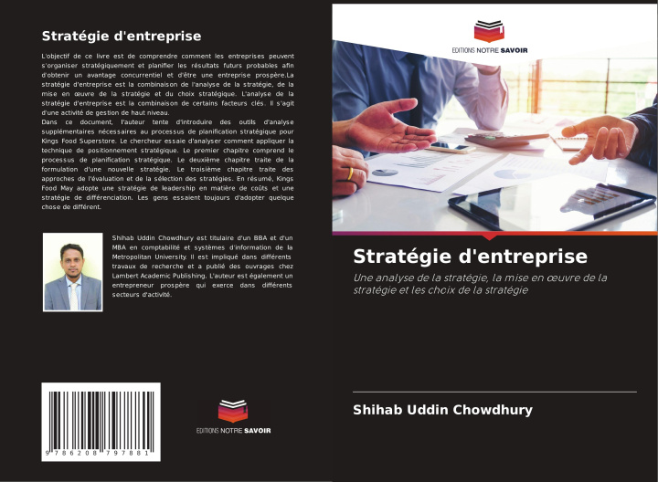 Libro Stratégie d'entreprise Shihab Uddin Chowdhury