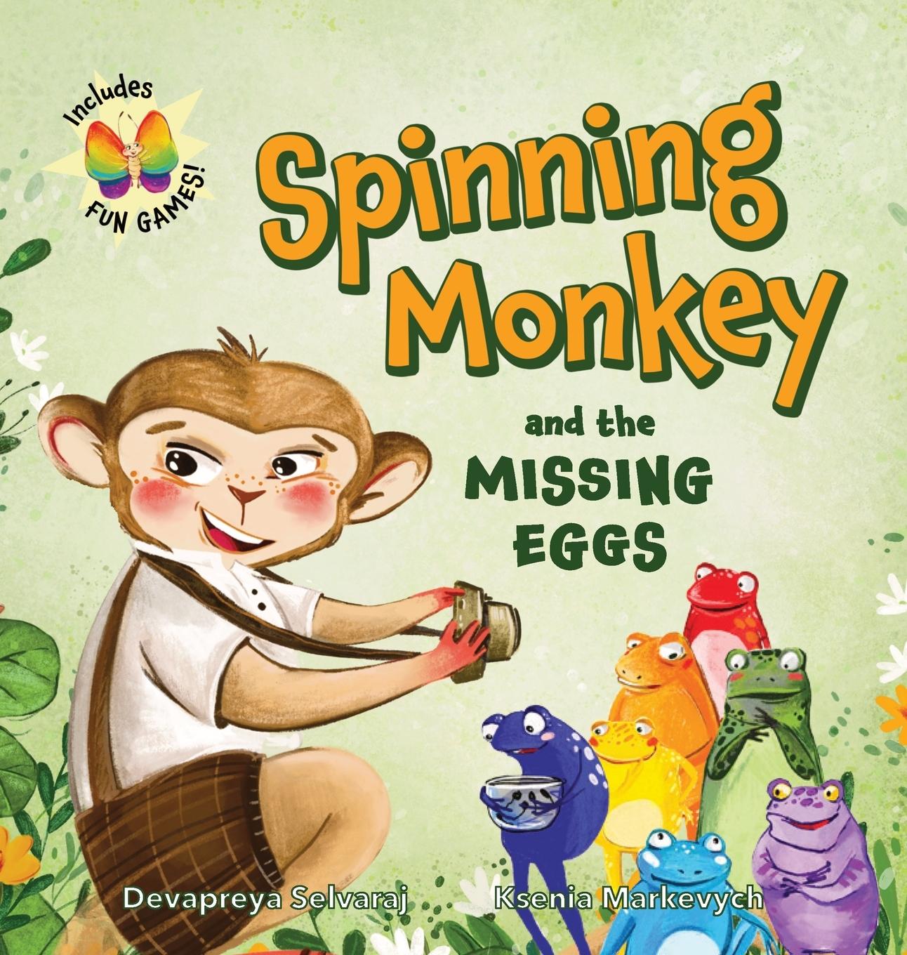 Kniha Spinning Monkey and the Missing Eggs Devapreya Selvaraj
