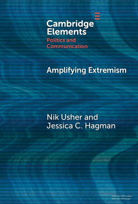 Kniha Amplifying Extremism Nikki (University of San Diego) Usher