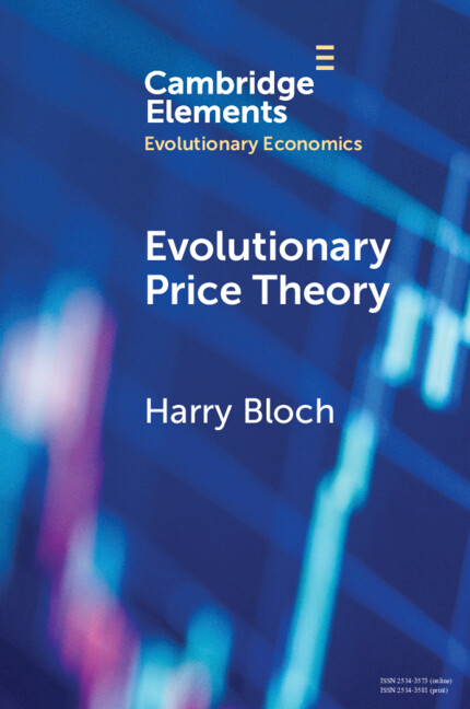 Kniha Evolutionary Price Theory Harry (Curtin University) Bloch