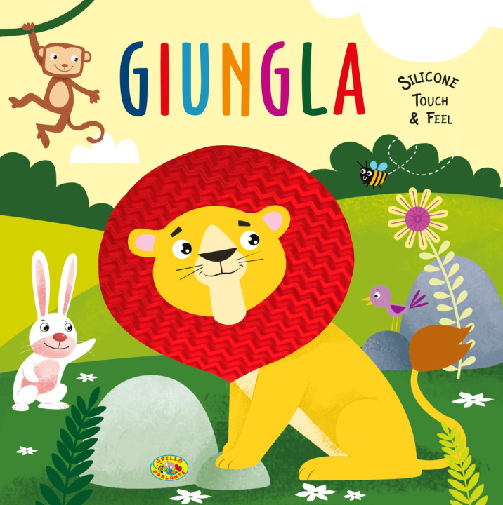 Knjiga Giungla. Silicone touch & feel 
