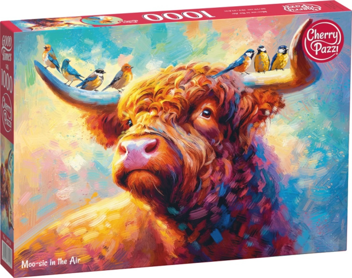 Kniha Puzzle 1000 CherryPazzi Moo-sic in the Air 31070 