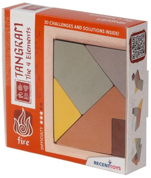 Hra/Hračka Tangram: 4 Elementy - Oheň 