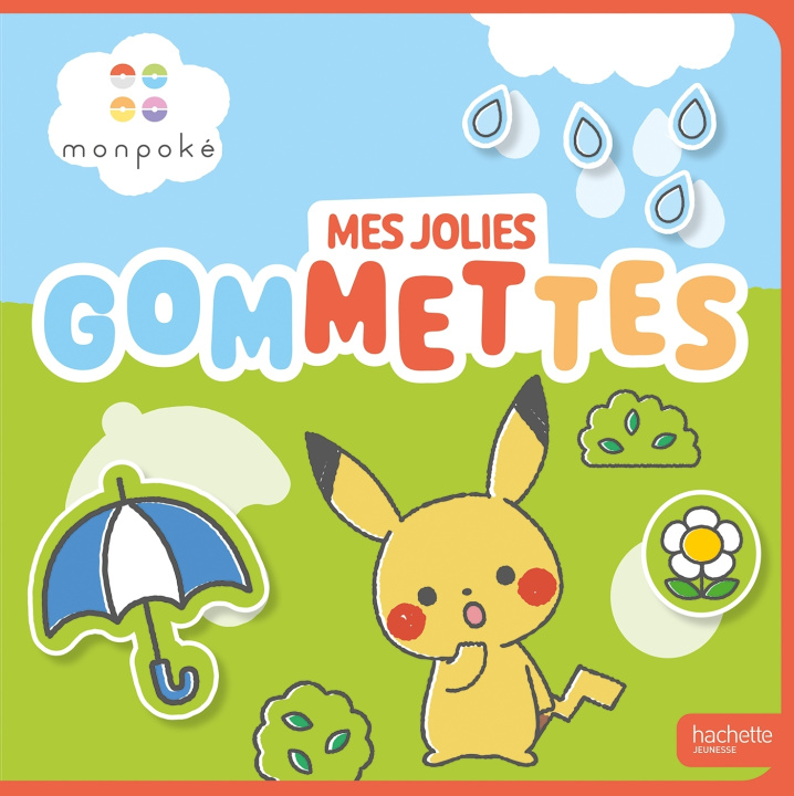 Kniha monpoké - Mes jolies gommettes 