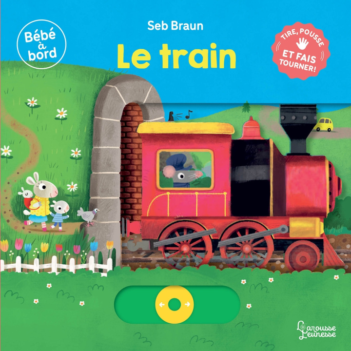 Kniha Bébé à bord - Le train Seb Braun