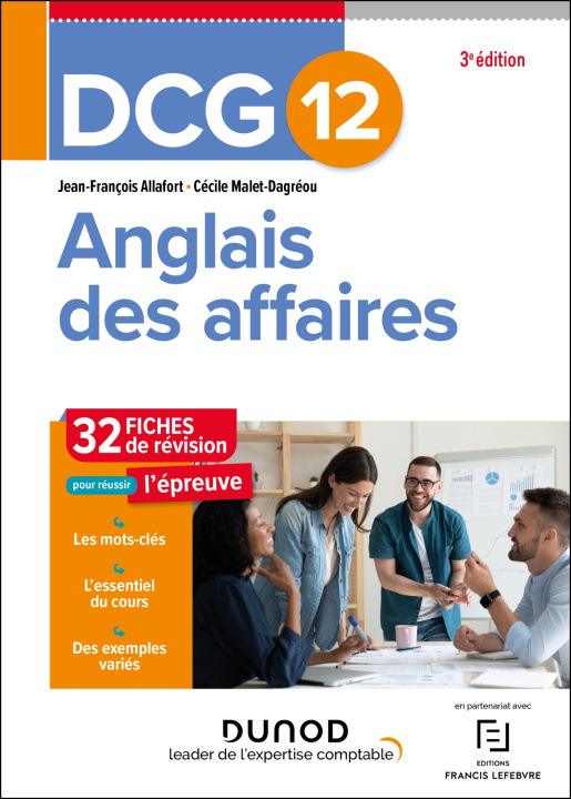Kniha DCG 12 - Anglais des affaires - Fiches de révision - 3e éd. Jean-François Allafort