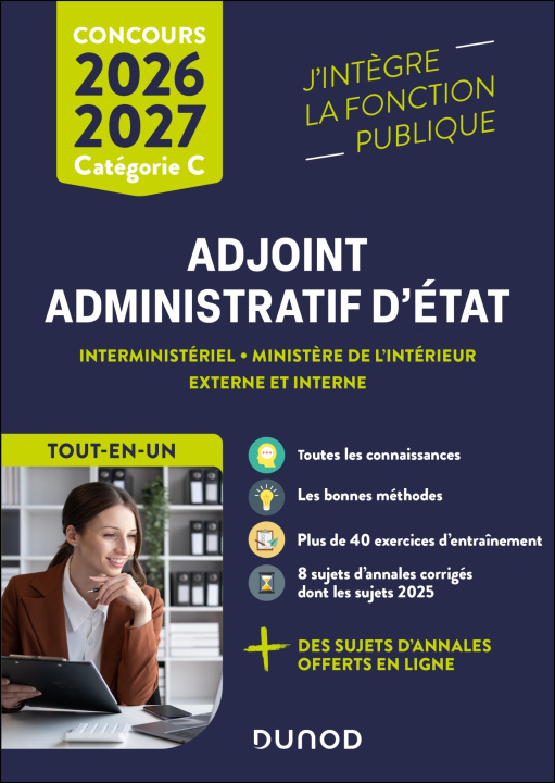 Kniha Concours Adjoint administratif d'Etat - 2026 - Externe et interne Sylvie Beyssade