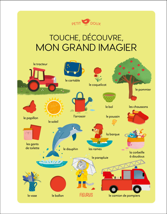 Knjiga Touche, découvre, Mon grand imagier Pauline Caudrillier