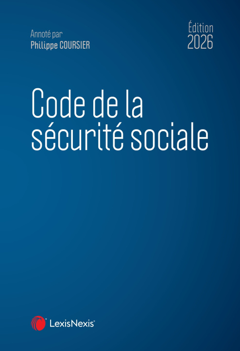 Kniha Code de la sécurité sociale 2026 Philippe Coursier