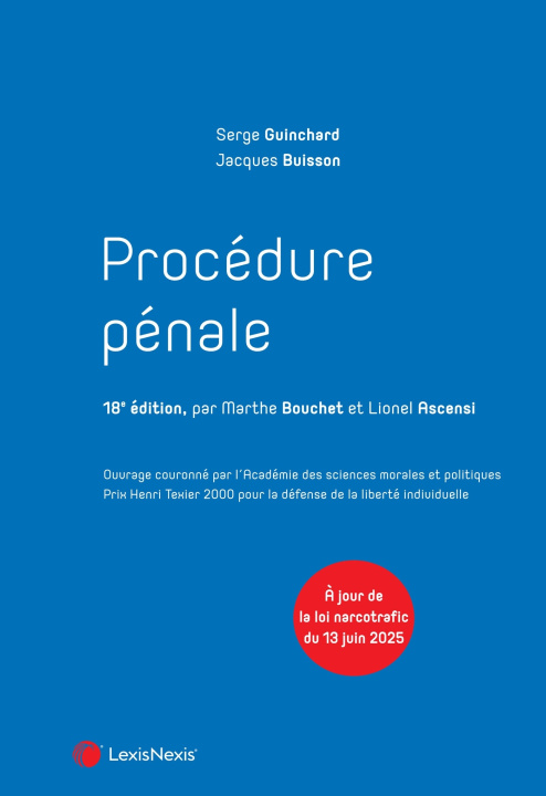 Kniha Procédure pénale Lionel Ascensi