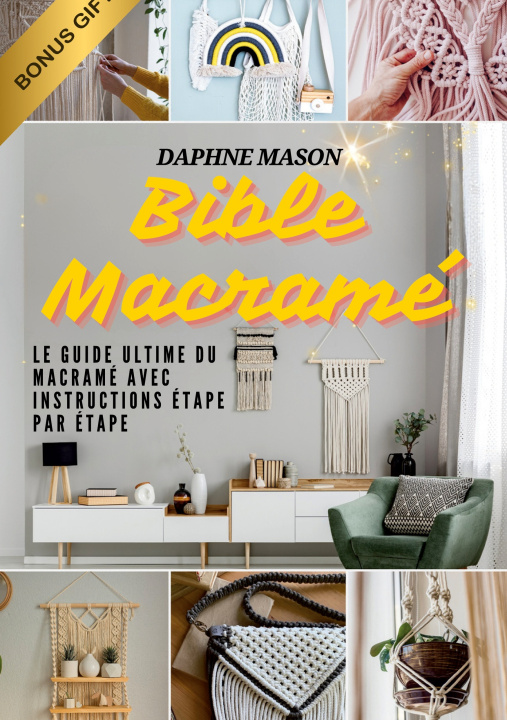 Kniha BIBLE MACRAME MASON DAPHNE
