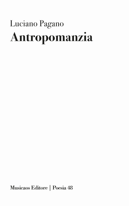 Buch Antropomanzia Luciano Pagano
