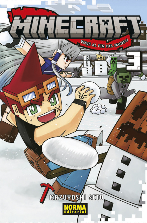 Kniha Minecraft 3 KAZUYOSHI SETO