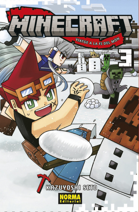 Kniha Minecraft 3 KAZUYOSHI SETO