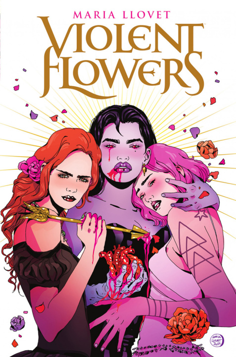 Kniha Violent Flowers MARIA LLOVET