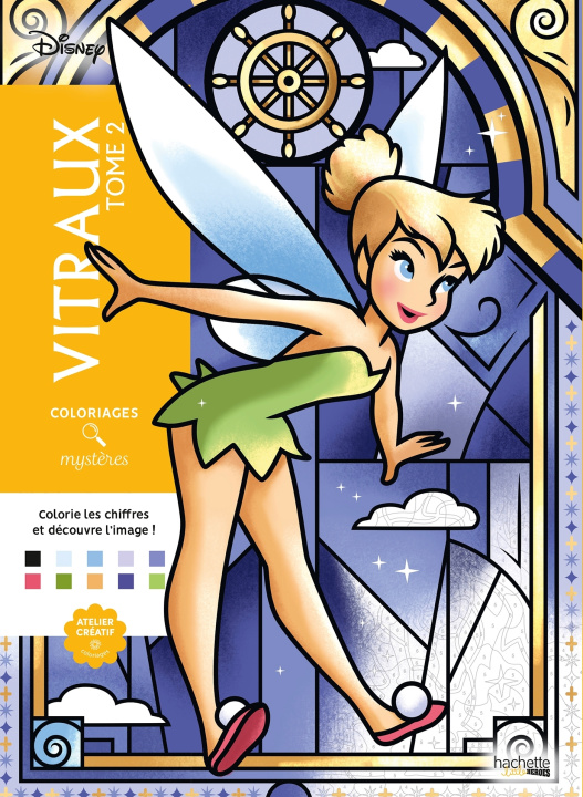 Knjiga Coloriages mystères Disney - Vitraux Tome 2 