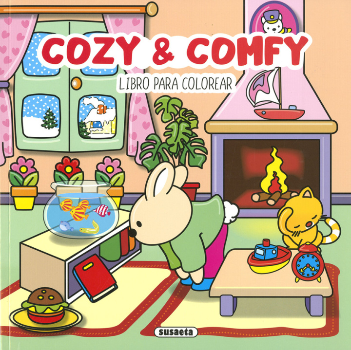 Książka Cozy & Comfy Libro Para Colorear 1 248