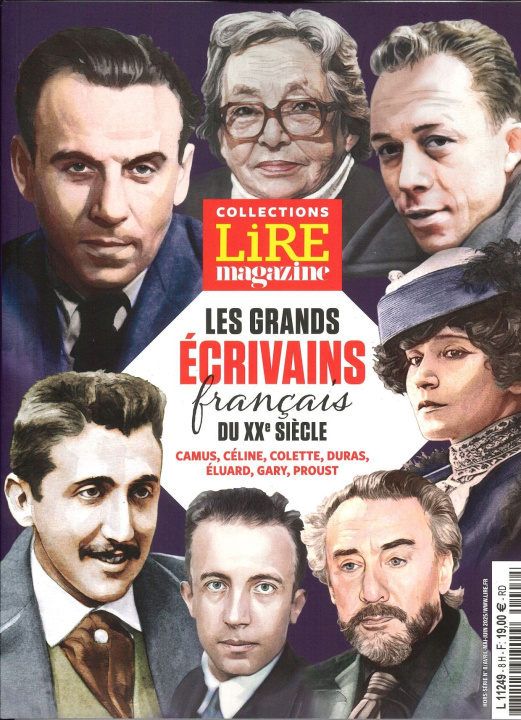 Libro Collections Lire Magazine n°3 : Les grands écrivains du 20ème siècle - Printemps 2025 Lire Magazine