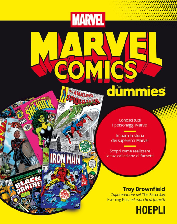 Książka Marvel comics for dummies Troy Brownfield