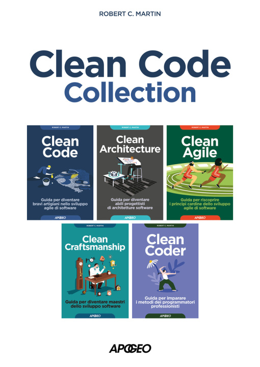 Carte Clean code collection: Clean code-Clean architecture-Clean agile-Clean craftsmanship-Clean coder Robert C. Martin