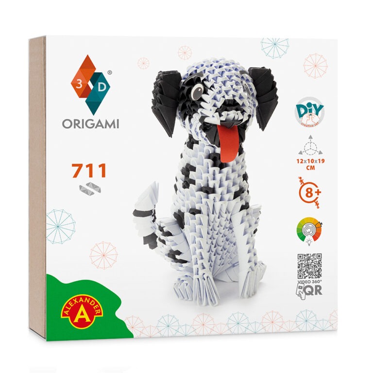 Kniha Origami 3D Dalmatyńczyk 