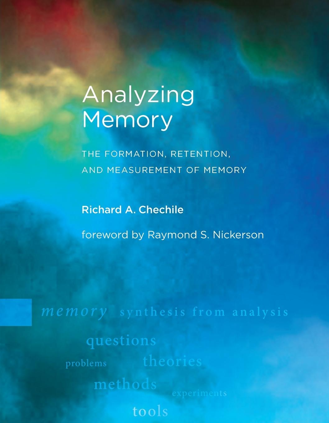Knjiga Analyzing Memory Richard A. Chechile
