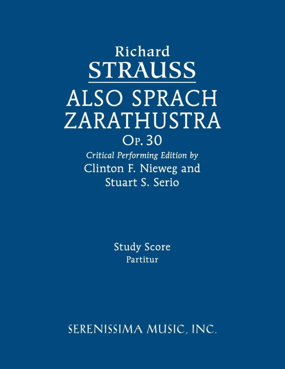 Knjiga Also sprach Zarathustra, Op.30 Clinton F. Nieweg