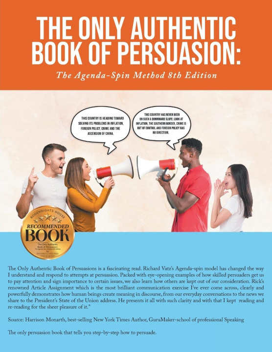 Kniha The Only Authentic Book of Persuasion Richard E. Vatz