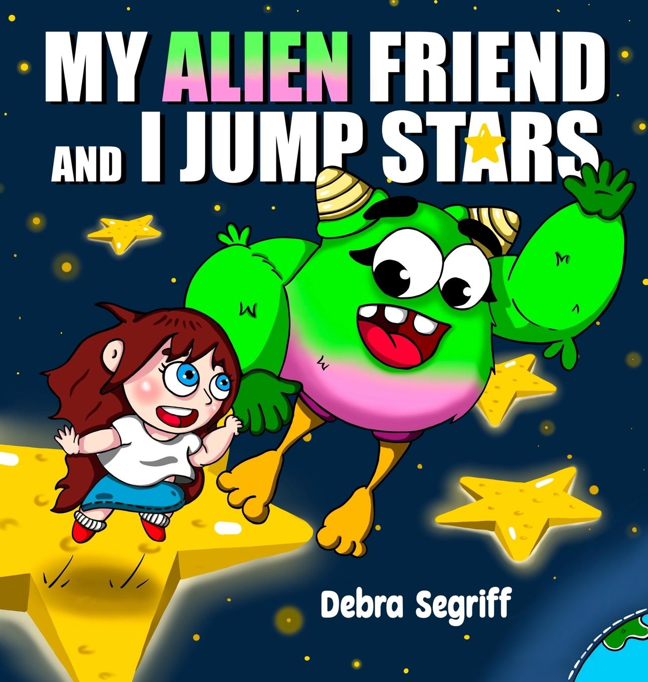 Livro My Alien Friend and I Jump Stars 