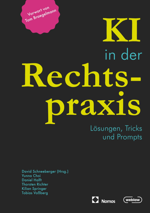 Boek KI in der Rechtspraxis Daniel Halft