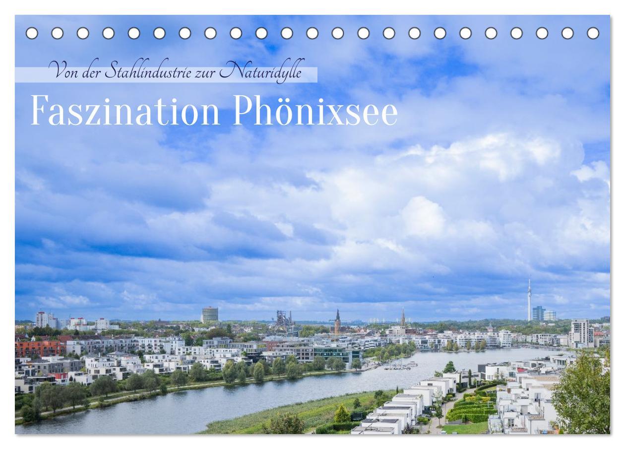 Calendario/Diario Faszination Phönixsee (Tischkalender 2026 DIN A5 quer), CALVENDO Monatskalender Calvendo