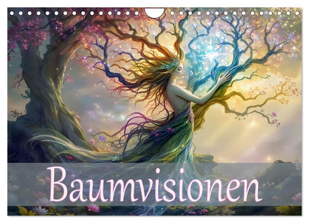 Kalendár/Diár Baumvisionen (Wandkalender 2026 DIN A4 quer), CALVENDO Monatskalender Calvendo