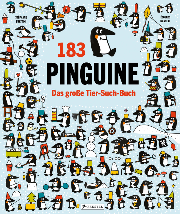 Livro 183 Pinguine. Das große Tier-Such-Buch Édouard Manceau