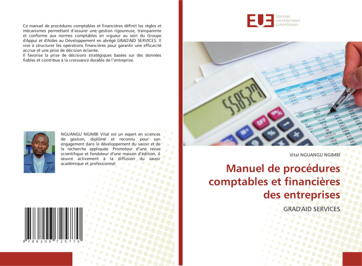 Knjiga Manuel de procédures comptables et financi?res des entreprises Vital NGUANGU NGIMBI