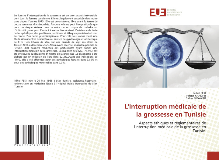 Knjiga L'interruption médicale de la grossesse en Tunisie Fatma Khanfir