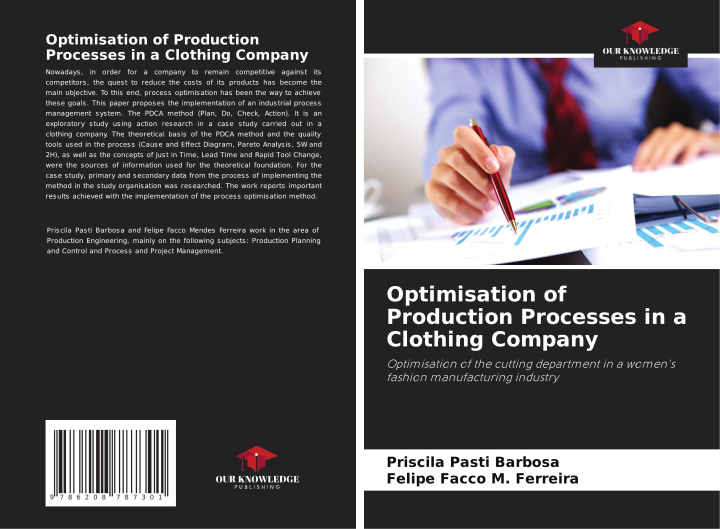 Libro Optimisation of Production Processes in a Clothing Company Felipe Facco M. Ferreira