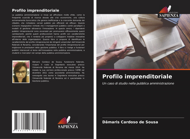Kniha Profilo imprenditoriale Dâmaris Cardoso de Sousa