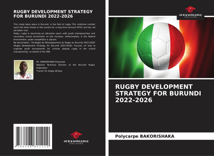 Kniha RUGBY DEVELOPMENT STRATEGY FOR BURUNDI 2022-2026 Polycarpe Bakorishaka